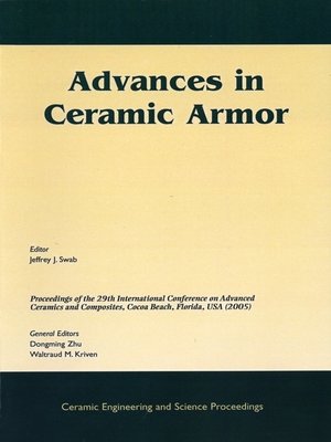 cover image of Advances in Ceramic Armor